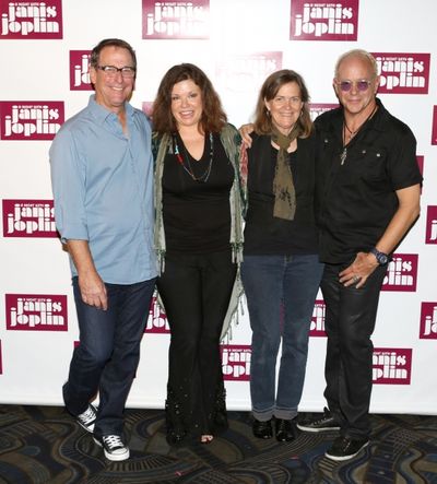 Michael Joplin, Mary Bridget Davies, Laura Joplin and Randy Johnson Photo