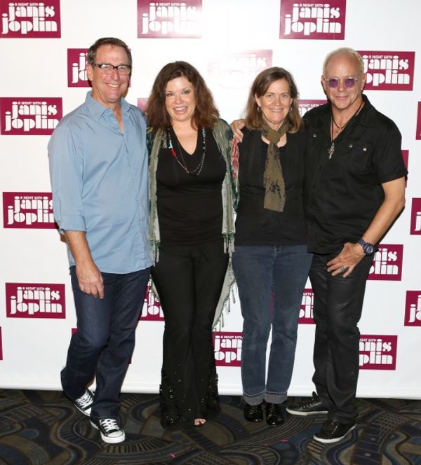 Michael Joplin, Mary Bridget Davies, Laura Joplin and Randy Johnson Photo