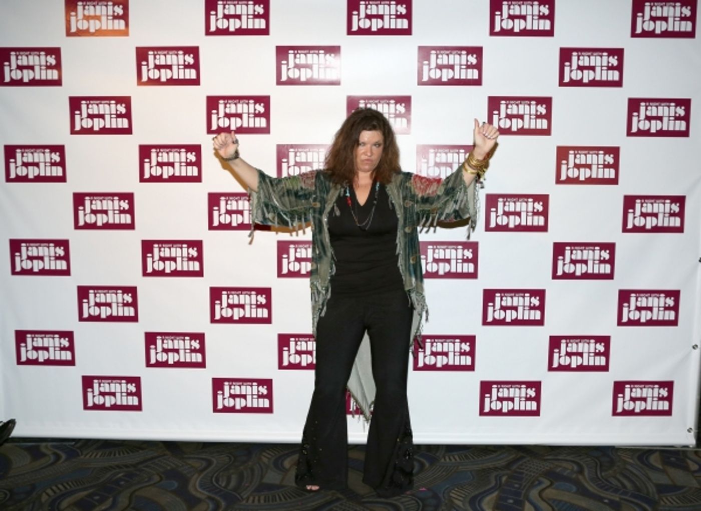 Photo Coverage: A NIGHT WITH JANIS JOPLIN's Mary Bridget Davies Meets the Press Image