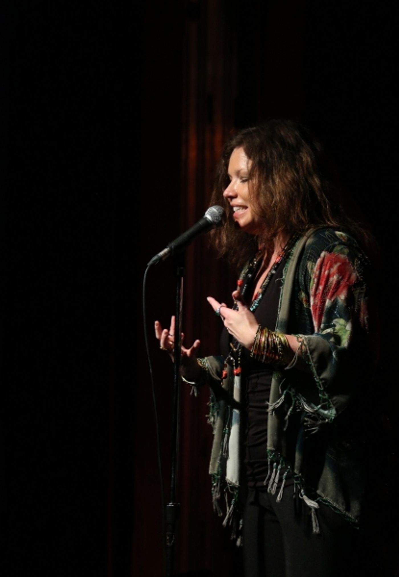 Photo Coverage: Mary Bridget Davies Previews A NIGHT WITH JANIS JOPLIN  Image