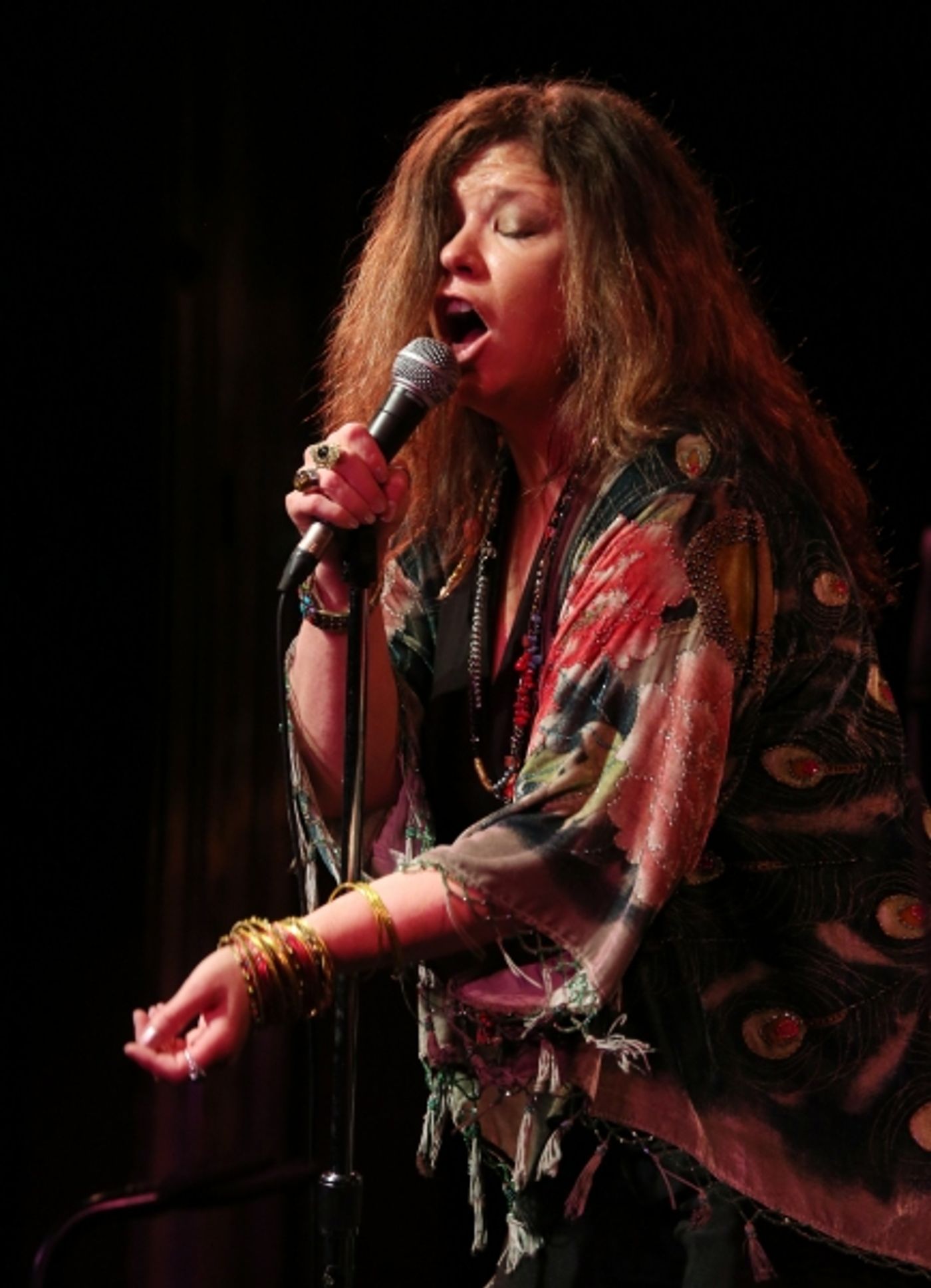 Photo Coverage: Mary Bridget Davies Previews A NIGHT WITH JANIS JOPLIN  Image