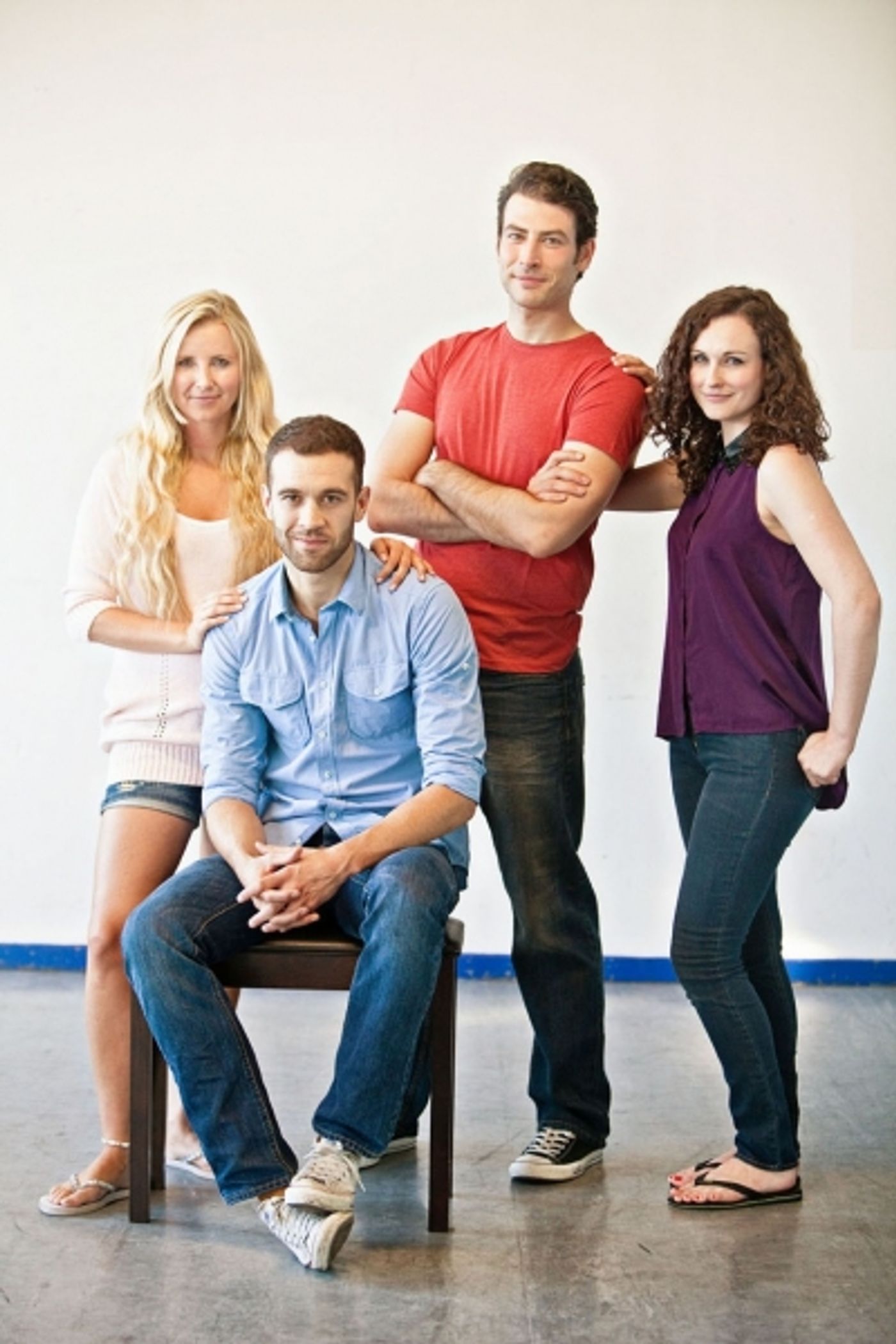 Photo Flash: Meet the Stars of Edinburgh's [title of show]!  Image