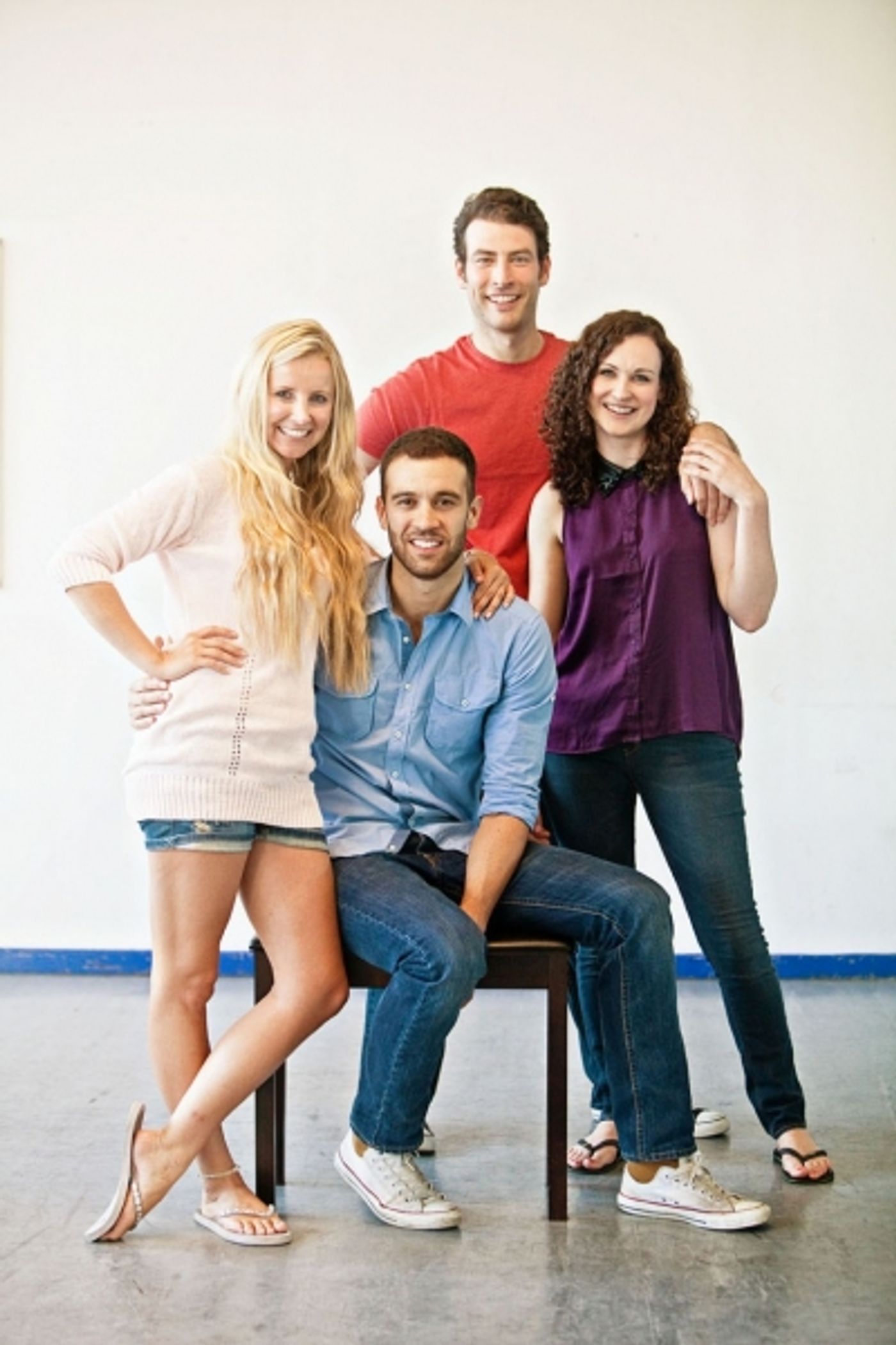 Photo Flash: Meet the Stars of Edinburgh's [title of show]!  Image