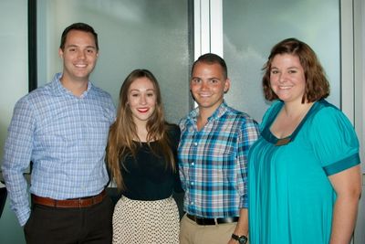 Phil Schoenborn, Rachel Peterson, Collin Duwe, Kelsey Ervi Photo