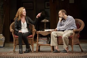 Julie White and David Hyde Pierce @ BroadwayWorld Julie White and David Hyde Pierce Photo