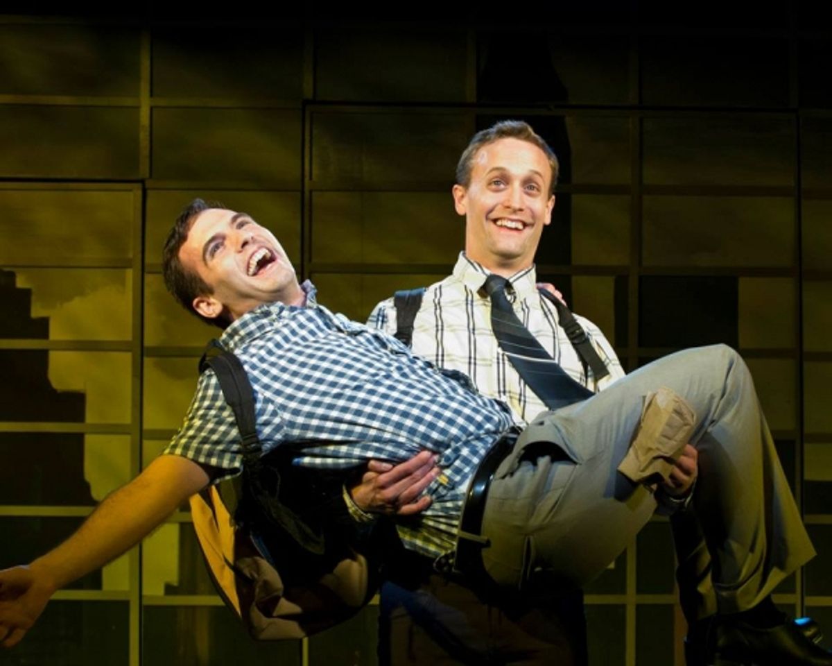 Neurosis (Joseph Medeiros) gets swept off his feet by Frank (Danny Gardner) at 