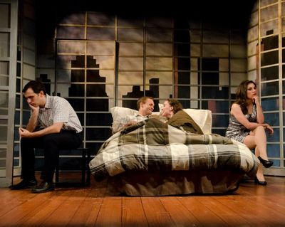 Neurosis (Joseph Medeiros) and Neurosalina (Alexandrea Tocco) are less than amused by Photo