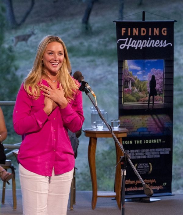 Elisabeth Rahm (Law & Order; The Client List) at Ananda Village during the days long  Photo