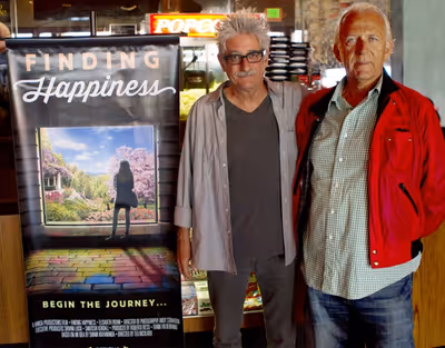 FINDING HAPPINESS director Ted Nicolau and producer Roberto Bessi join the festivitie Photo