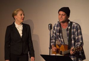 Rebecca Fisher and Van Hughes @ BroadwayWorld Rebecca Fisher and Van Hughes Photo