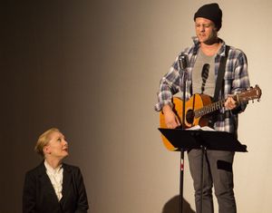 Rebecca Fisher and Van Hughes @ BroadwayWorld Rebecca Fisher and Van Hughes Photo