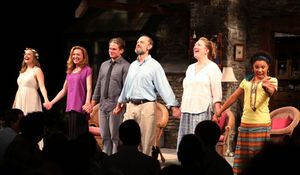 Liesel Allen Yeager, Julie White, Billy Magnussen, David Hyde Pierce, Kristine Nielse Photo