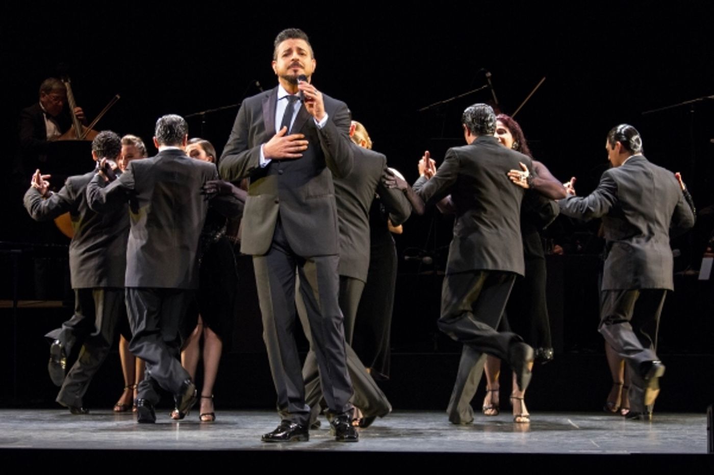Photo Coverage: Salsa Star Luis Enrique Joins FOREVER TANGO! Image