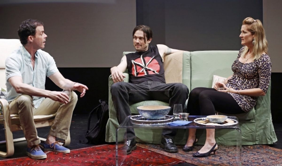 Alex Manette, Michael D. Dempsey and Allison Daugherty at 