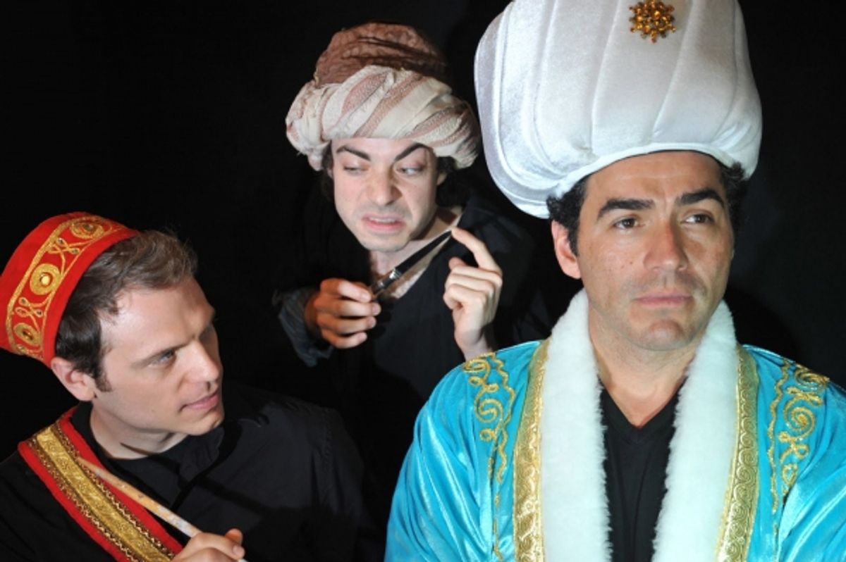 Alan Smith, Amir Levy, Eilud Kauffman at 