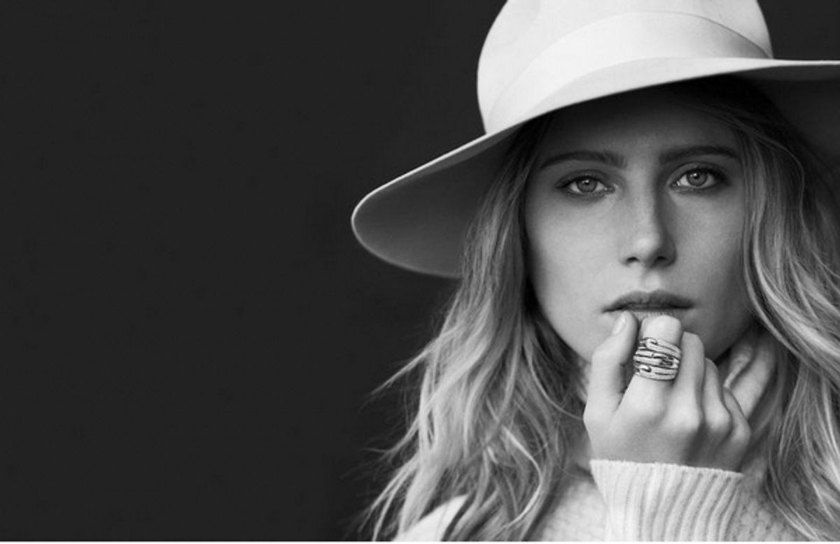 Dree Hemingway at David Yurman Fall Campaign Featuring Kate Upton
