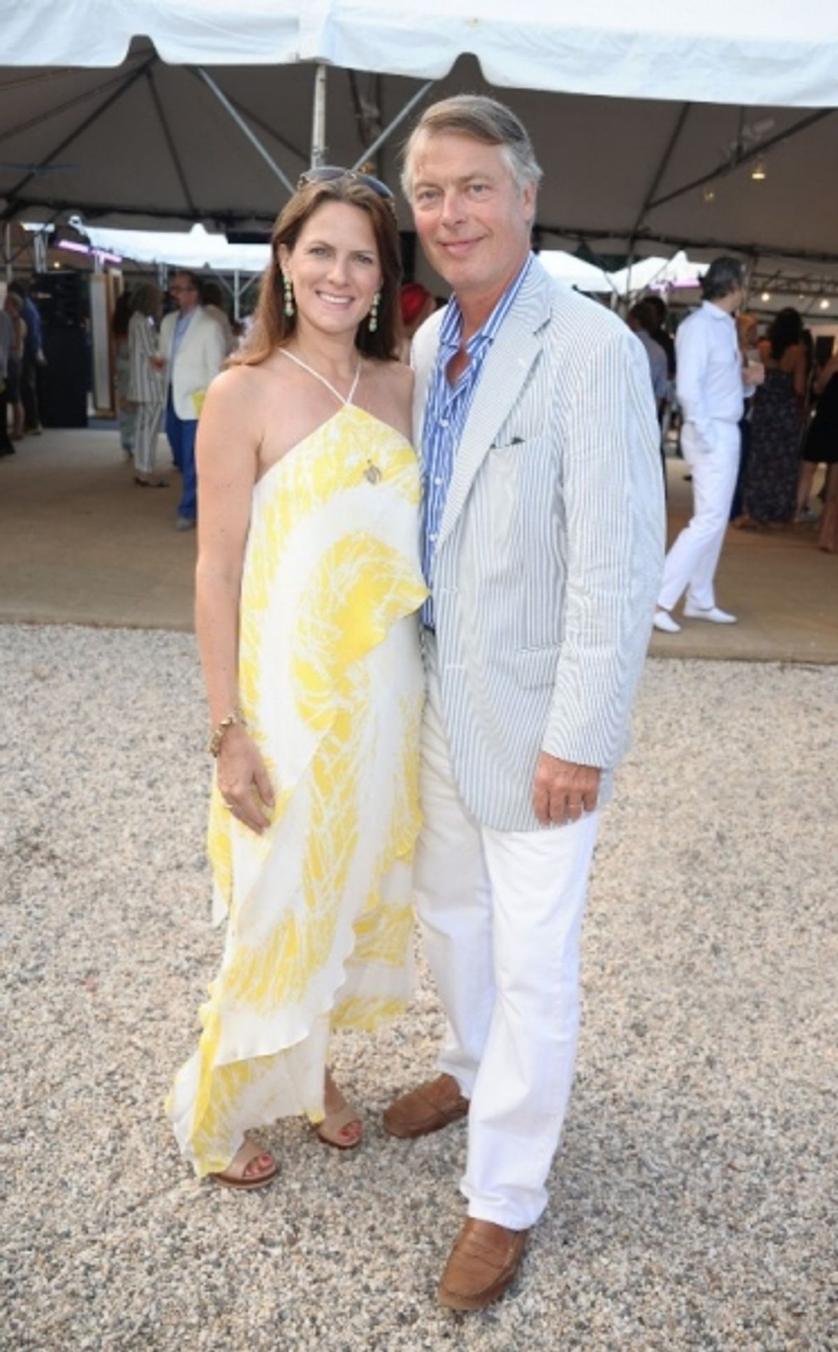 Sessa von Richtohofen and Richard Johnson at 