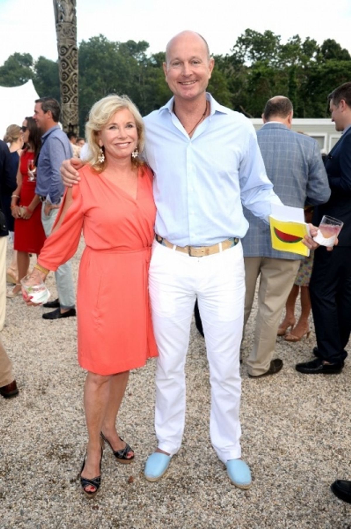 Sharon Bush and Prince Dimitri of Yugoslavia at 