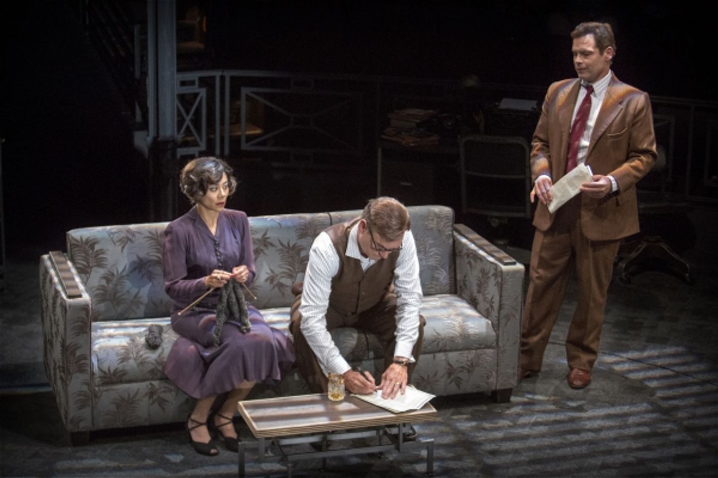 Photo Flash: First Look at Angel Desai, Michael Hayden and More in The Old Globe's DOUBLE INDEMNITY  Image