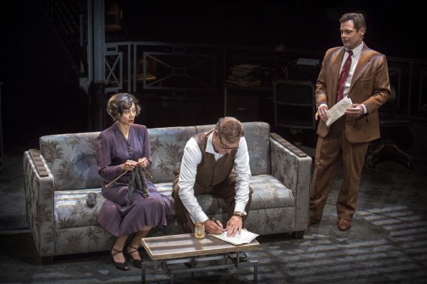 Angel Desai as Phyllis Nirlinger, Murphy Guyer as Herbert Nirlinger and Michael Hayde Photo