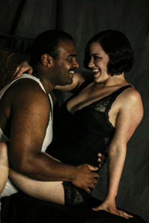 DeSean Halley as Eddie and McKenna Turner as Mae Photo