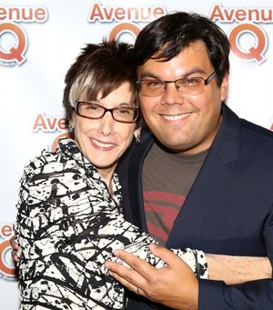 Robyn Goodman and Robert Lopez  Photo