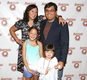 Robert Lopez with his wife, Kristen Anderson-Lopez & Family @ BroadwayWorld Robert Lopez with his wife, Kristen Anderson-Lopez & Family Photo