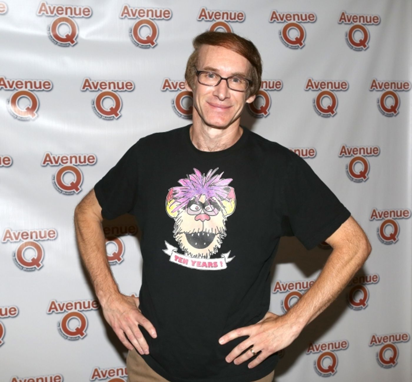 Photo Coverage: Bobby Lopez, Jeff Whitty & More Gather for AVENUE Q's 10th Anniversary! Image