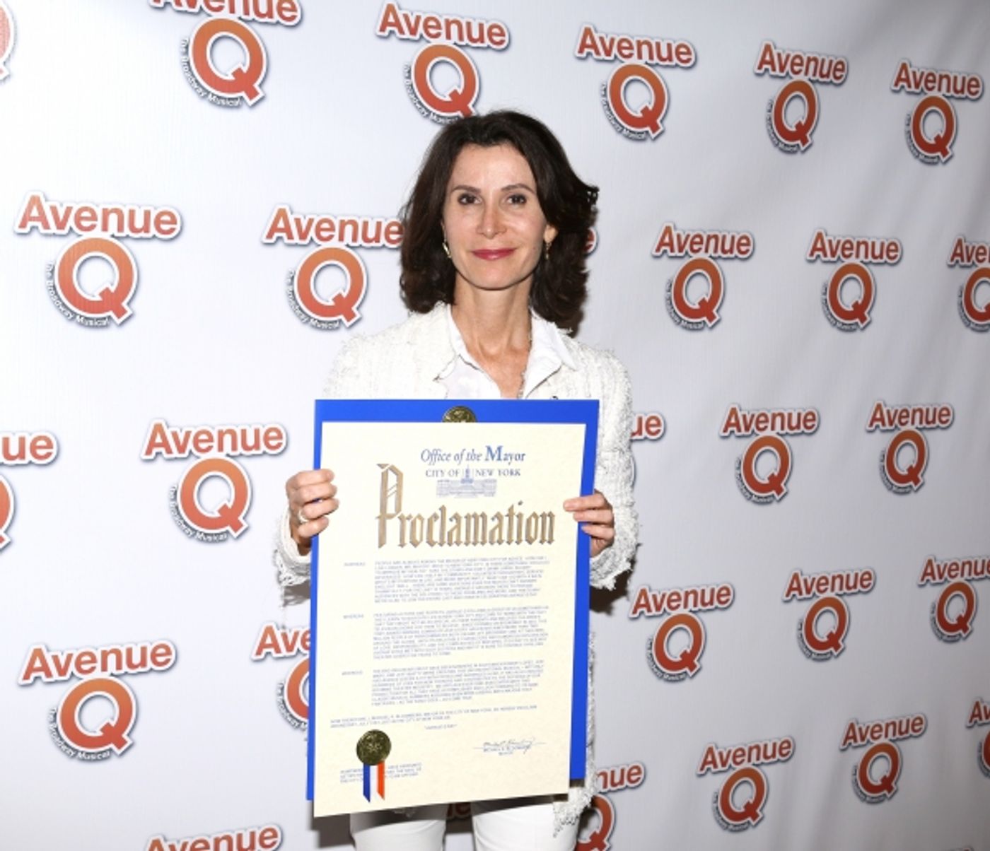Photo Coverage: Bobby Lopez, Jeff Whitty & More Gather for AVENUE Q's 10th Anniversary! Image