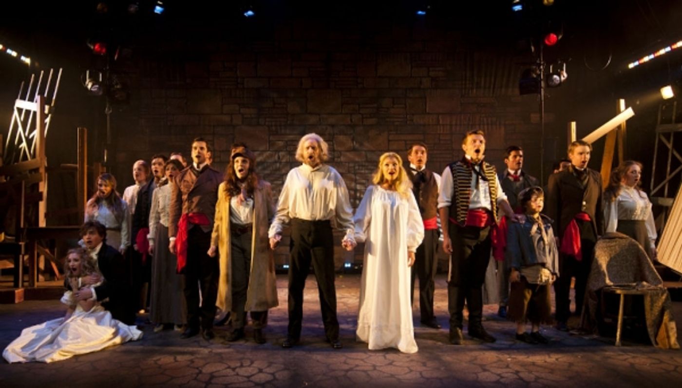 Photo Flash: First Look at Bart Shatto, Todd Alan Johnson and More in Surflight's LES MISERABLES  Image