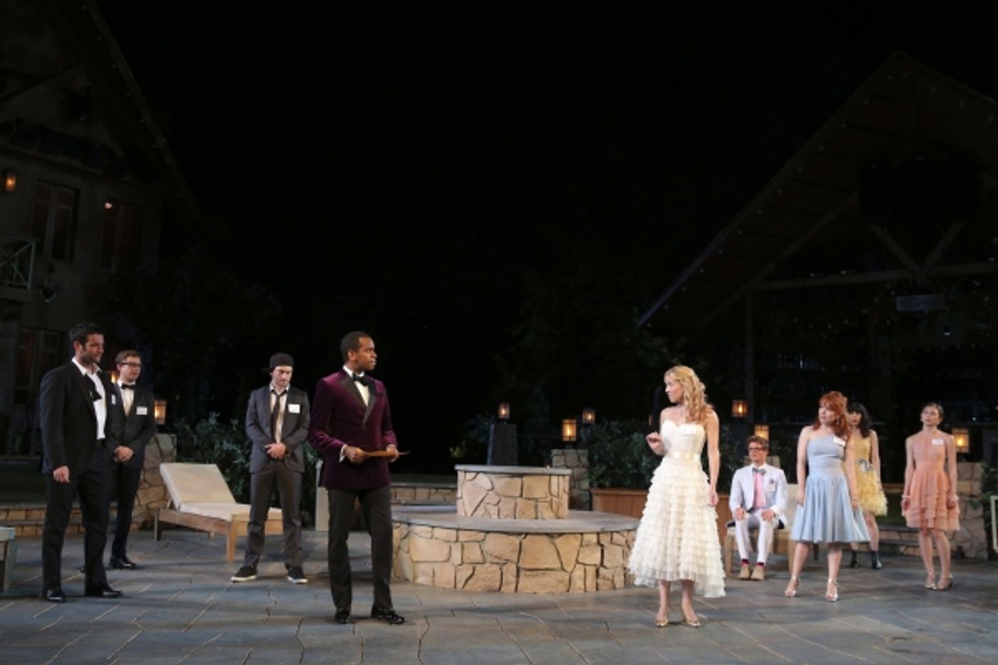 Photo Flash: Daniel Breaker, Patti Murin, Rachel Dratch & More in The Public Theater's LOVE'S LABOUR'S LOST!  Image