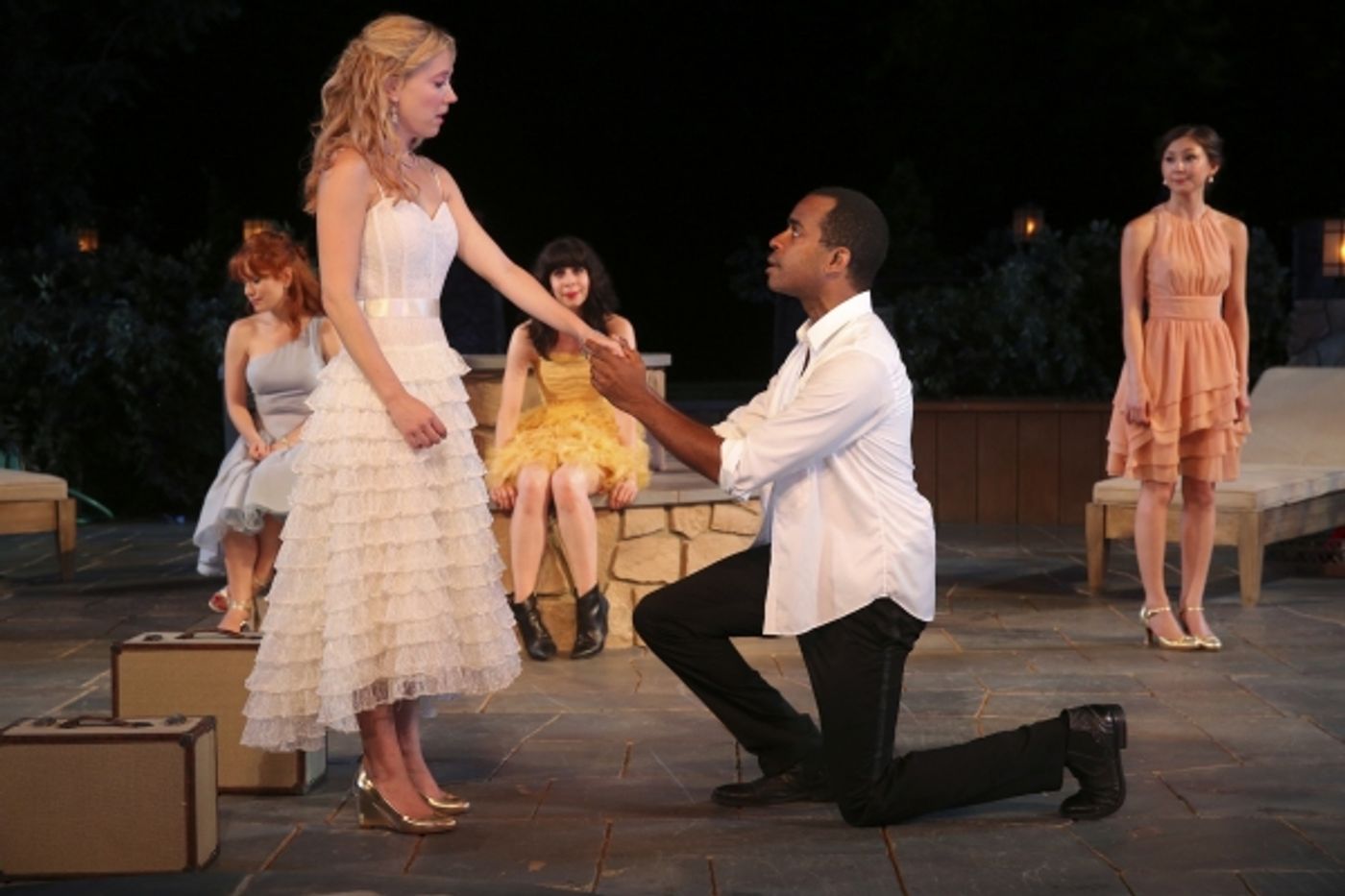 Photo Flash: Daniel Breaker, Patti Murin, Rachel Dratch & More in The Public Theater's LOVE'S LABOUR'S LOST!  Image