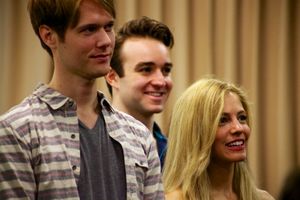 Will Taylor, Charles Osborne, and Leigh Ann Larkin  Photo