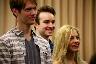 Will Taylor, Charles Osborne, and Leigh Ann Larkin  Photo