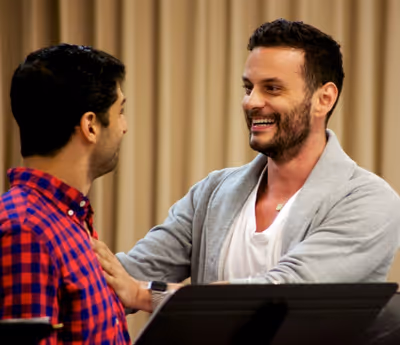 Tony Yazbeck and Wayne Alan Wilcox Photo
