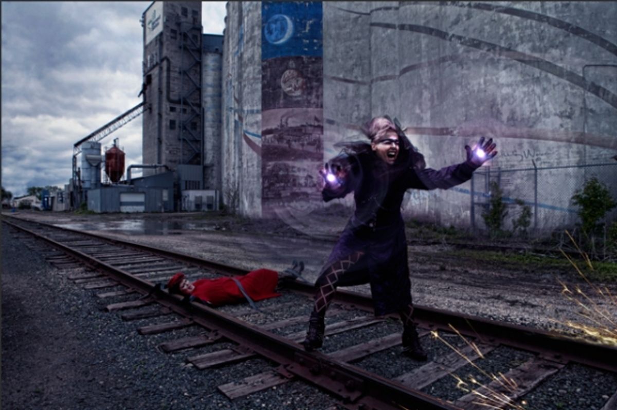 Hero of Twin Cities Theater ''Proscenia'' (Secret Identity: Jody Briskey) at 