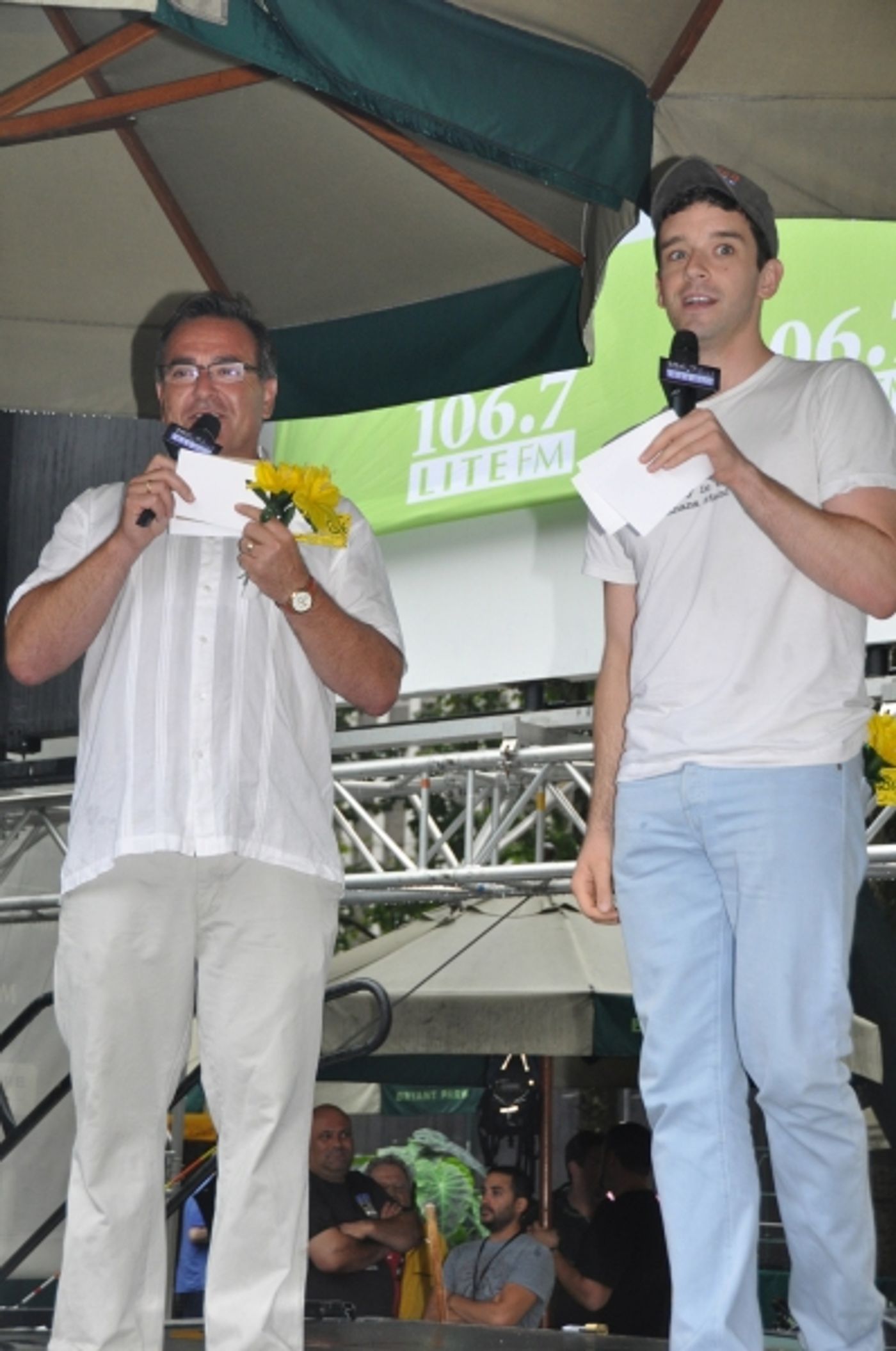 Photo Coverage: KINKY BOOTS, FIRST DATE, BIG FISH & More Visit BROADWAY IN BRYANT PARK! Image