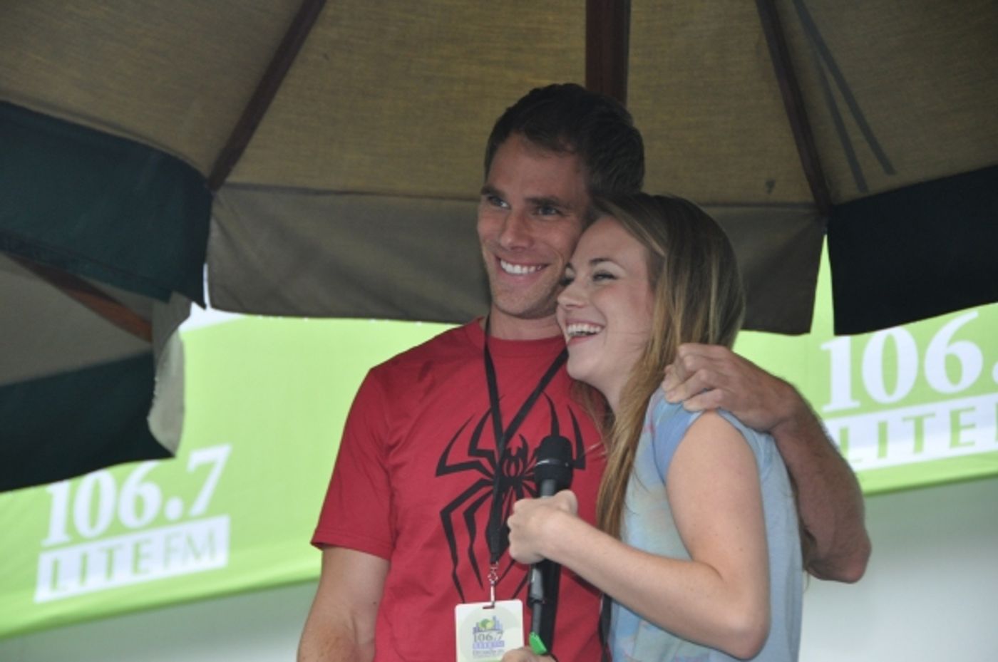Photo Coverage: KINKY BOOTS, FIRST DATE, BIG FISH & More Visit BROADWAY IN BRYANT PARK! Image