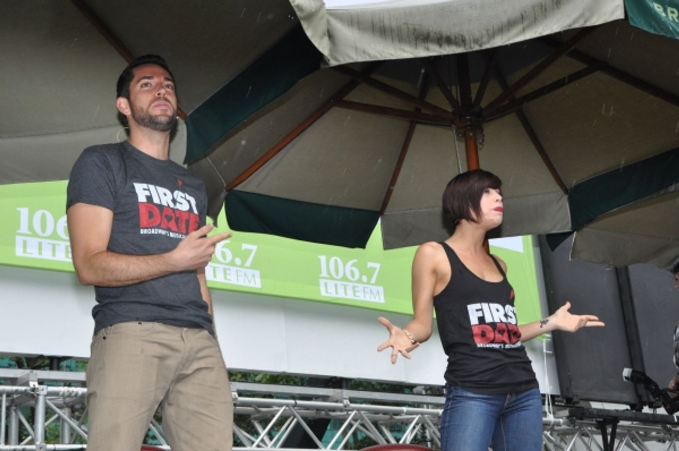 Photo Coverage: KINKY BOOTS, FIRST DATE, BIG FISH & More Visit BROADWAY IN BRYANT PARK! Image