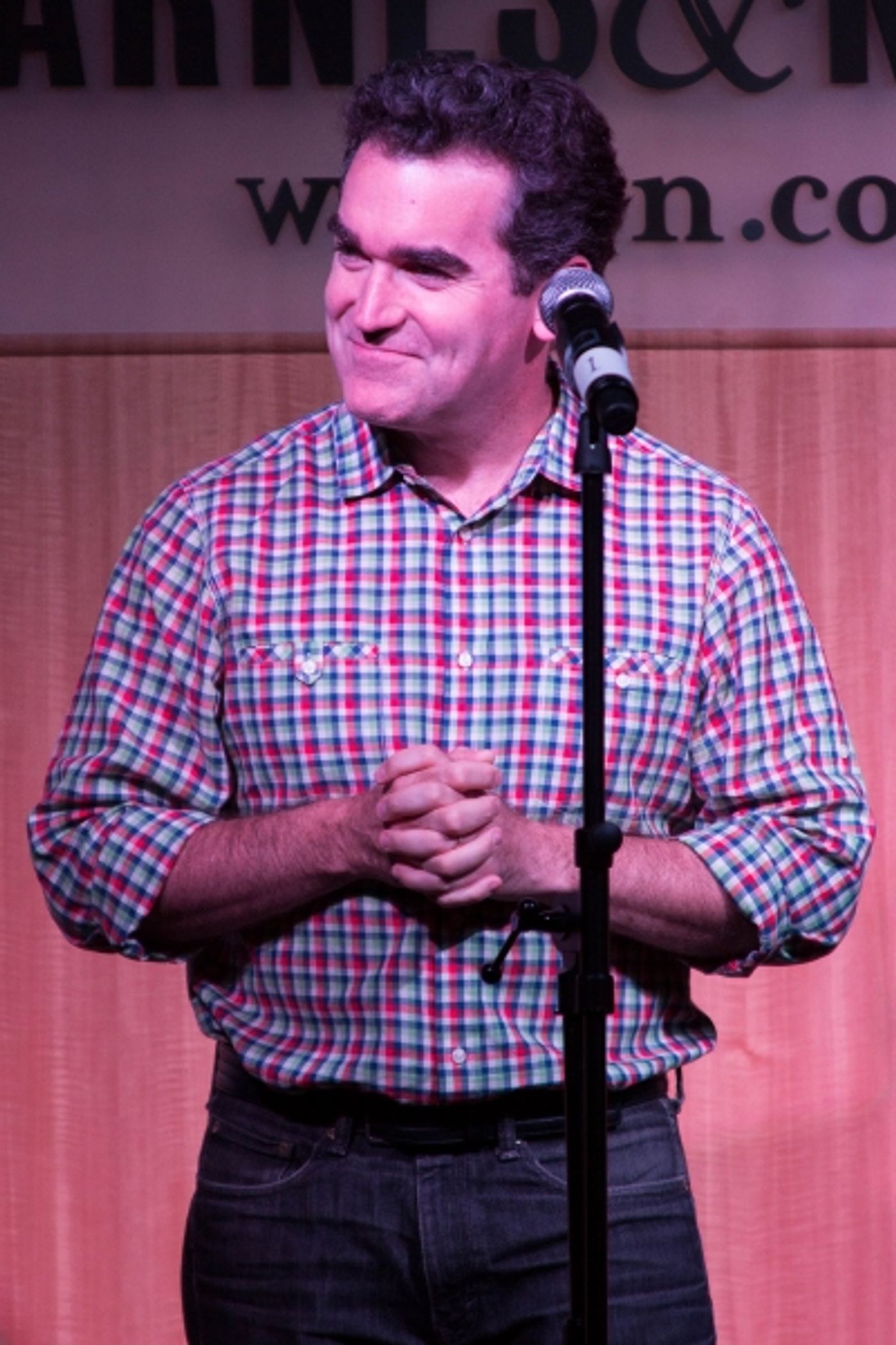 Photo Coverage: Kate Baldwin, Brian D'Arcy James & PJ Griffith Sing GIANT at Barnes & Noble!  Image