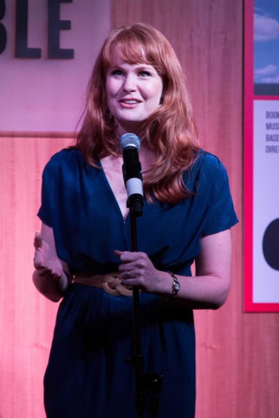 Photo Coverage: Kate Baldwin, Brian D'Arcy James & PJ Griffith Sing GIANT at Barnes & Noble! Image