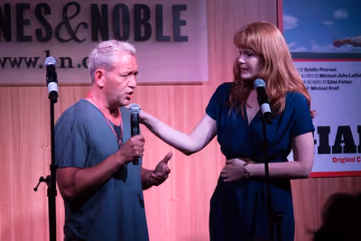Michael John LaChiusa, Kate Baldwin Photo