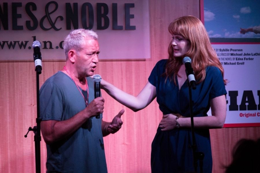 Photo Coverage: Kate Baldwin, Brian D'Arcy James & PJ Griffith Sing GIANT at Barnes & Noble! Image