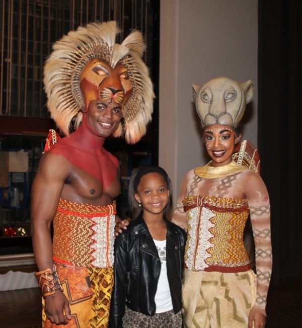 Andile Gumbi, Quvenzhane Wallis and Chantel Riley
 Photo
