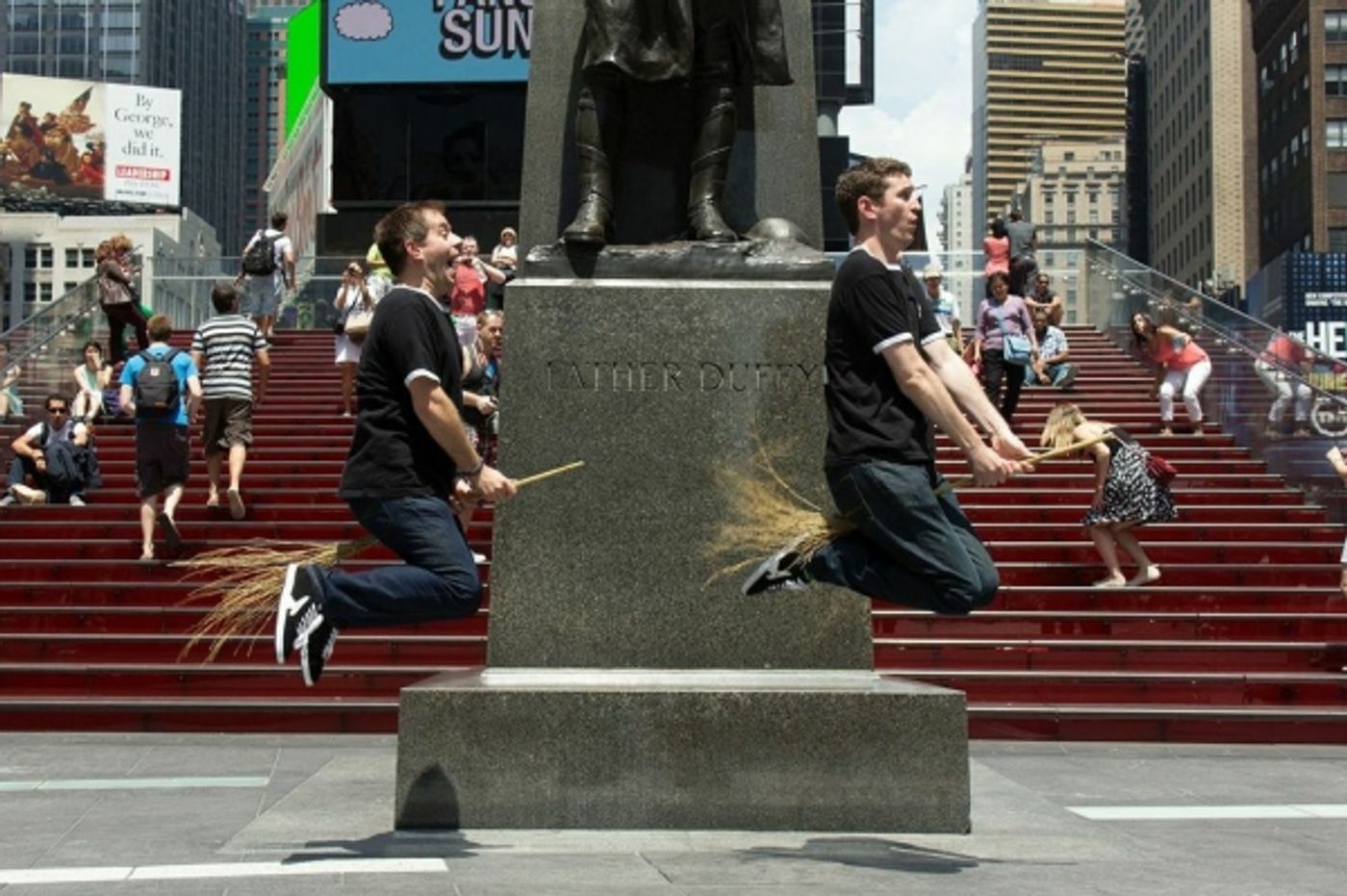 Photo Flash: POTTED POTTER's Dan & Jeff 'Potter' Throughout New York City  Image