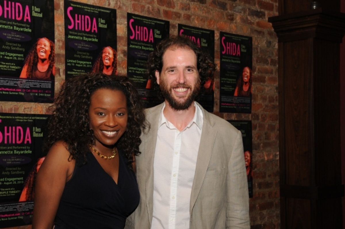 Jeanette Bayardelle and Brian Wagner at 