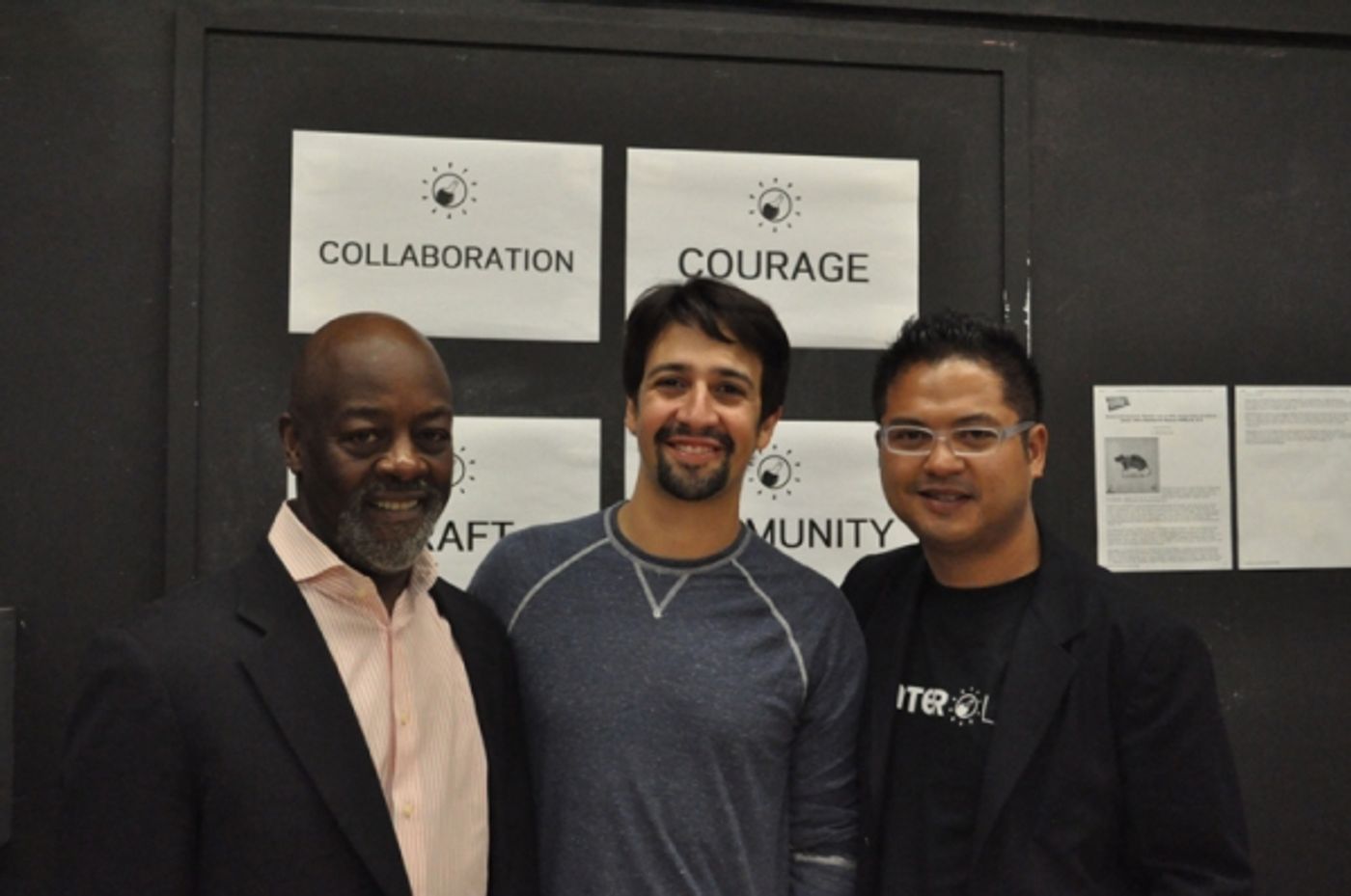 Photo Flash: Otis Sallid, Lin-Manuel Miranda and Waterwell Lab Preview HAMELIN! Image
