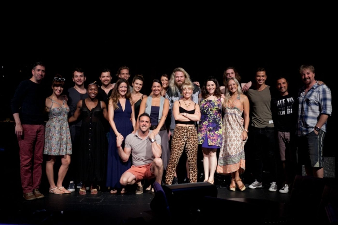 Photo Flash: Scott Alan and Company in Rehearsal at the O2 Image