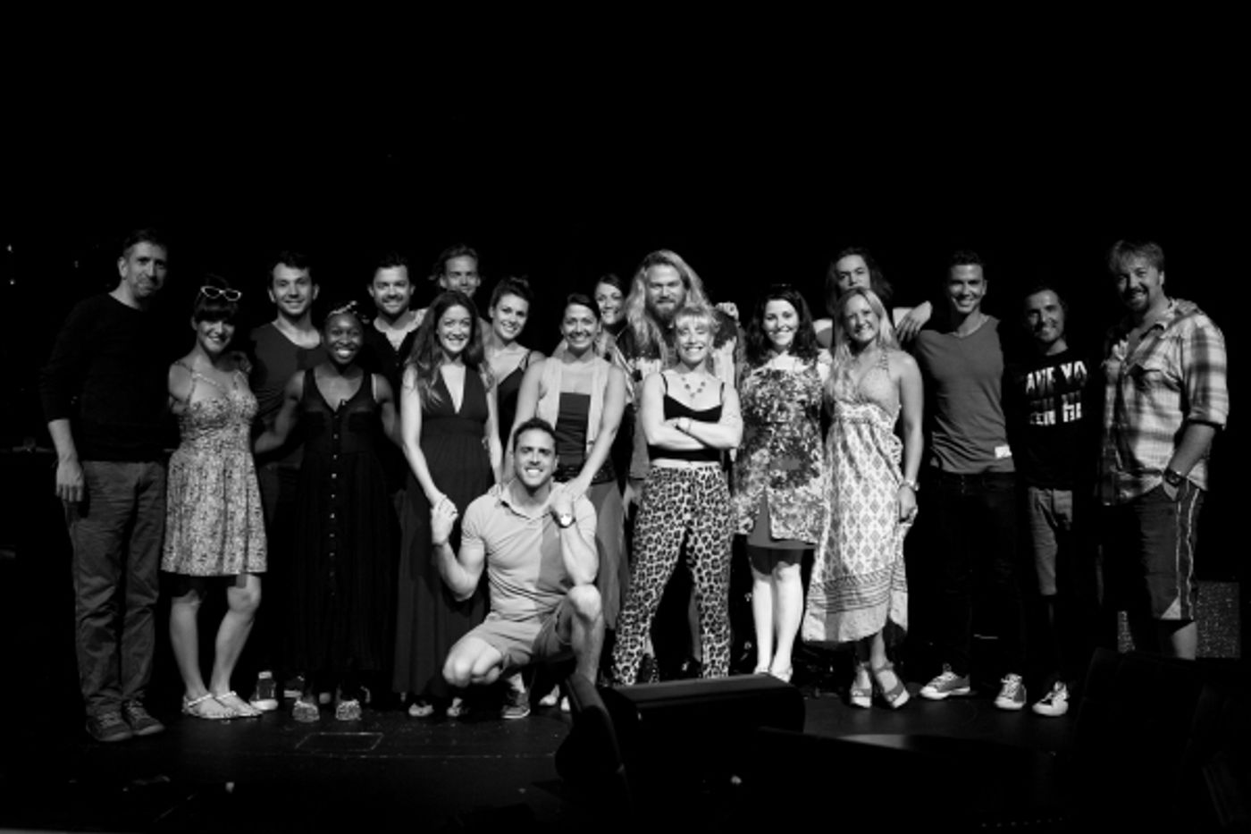 Photo Flash: Scott Alan and Company in Rehearsal at the O2 Image