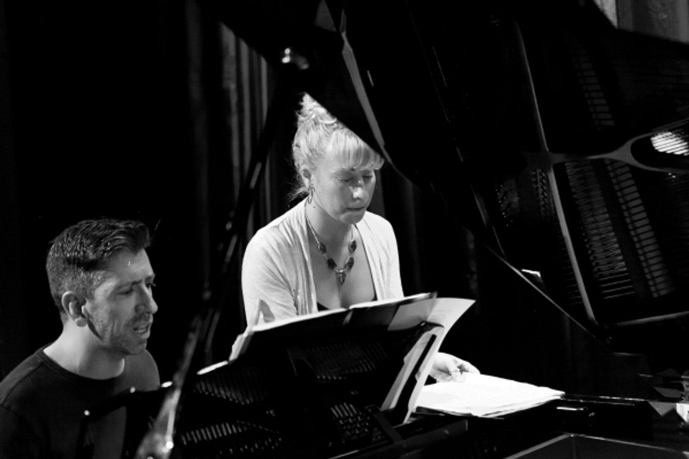 Photo Flash: Scott Alan and Company in Rehearsal at the O2 Image